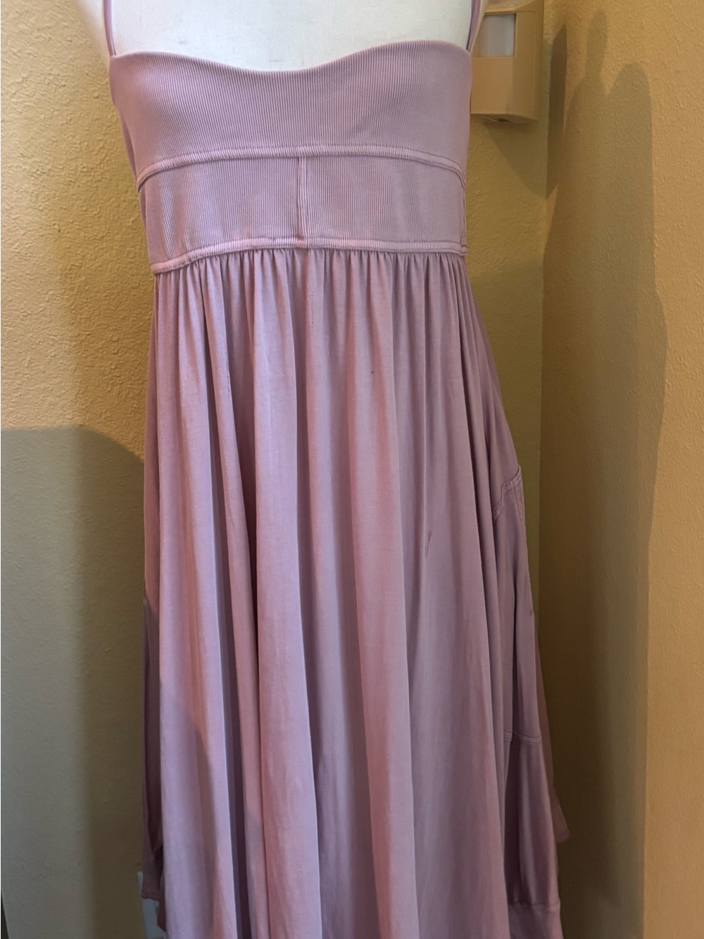 Daily Practise by Anthropologie blush colored dress. NWT. Large - Picture 6 of 15